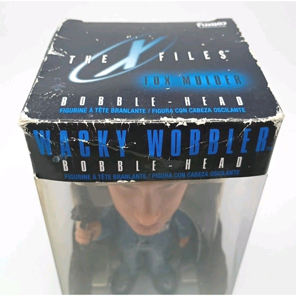 X-Files Fox Mulder Wacky Wobbler Bobblehead 2014 Funko - Picture 10 of 13